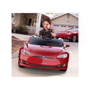 Radio Flyer - Tesla Model S for Kids, Red Metallic Image 2