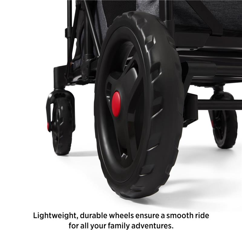 Radio Flyer - Voya XT Baby Stroller Wagon, Gray Image 8