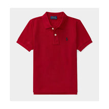 Ralph Lauren Baby - Basic Mesh Polo Knit Red Image 1