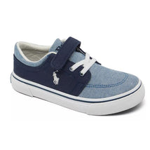 Ralph Lauren Baby - Boys Faxon Stay-Put Closure Casual Sneakers, Blue Image 1