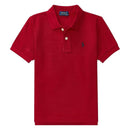 Ralph Lauren Baby - Cotton Mesh Polo Shirt New Red Image 1