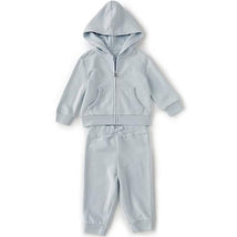 Ralph Lauren Baby - French Terry Hoodie & Pant Set 24M Beryl Blue Image 1