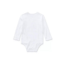 Ralph Lauren Baby - Girl Embroidered Polo Bear Bodysuit, White Image 2