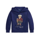 Ralph Lauren Baby - Long-Sleeve Cotton Fleece Novelty Bear Graphic Hoodie Navy Image 1