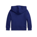 Ralph Lauren Baby - Long-Sleeve Cotton Fleece Novelty Bear Graphic Hoodie Navy Image 3