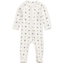 Ralph Lauren Baby - Long-Sleeve Cotton Interlock Novelty Bear Printed Zip Coverall Image 1