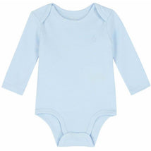 Ralph Lauren Baby - Long-Sleeve Crewneck Bodysuit, Beryl Blue Image 1