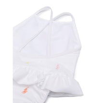 Ralph Lauren Baby - Ruffled Polo Dress & Bloomer, White Image 2