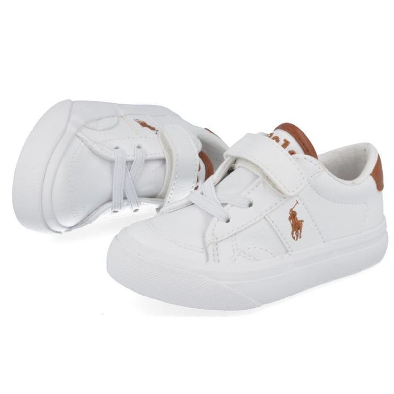 Ralph Lauren Baby - Ryley White Tumbled & Tan Burnished Image 3