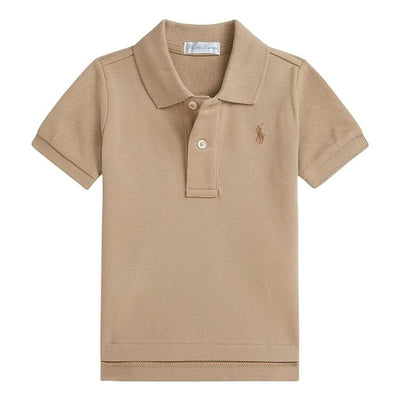 Ralph Lauren Baby - Short-Sleeve Basic Mesh Polo Solid Image 1