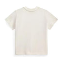 Ralph Lauren Baby Short-Sleeve Jersey Knit Novelty Sailing Bear Crew Neck Graphic T-Shirt, Deckwash White Image 2