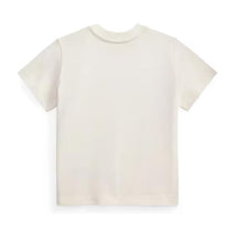 Ralph Lauren Baby Short-Sleeve Jersey Knit Novelty Sailing Bear Crew Neck Graphic T-Shirt, Deckwash White Image 2