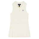 Ralph Lauren Baby Sleevleshort Sleeve Cotton Mini Cable Collared Dreshort Sleeve, Deckwash White Image 1