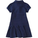 Ralph Lauren Baby Stretch Cotton Mesh Polo Dreshort Sleeve, Refined Navy Image 2