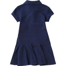 Ralph Lauren Baby Stretch Cotton Mesh Polo Dreshort Sleeve, Refined Navy Image 2