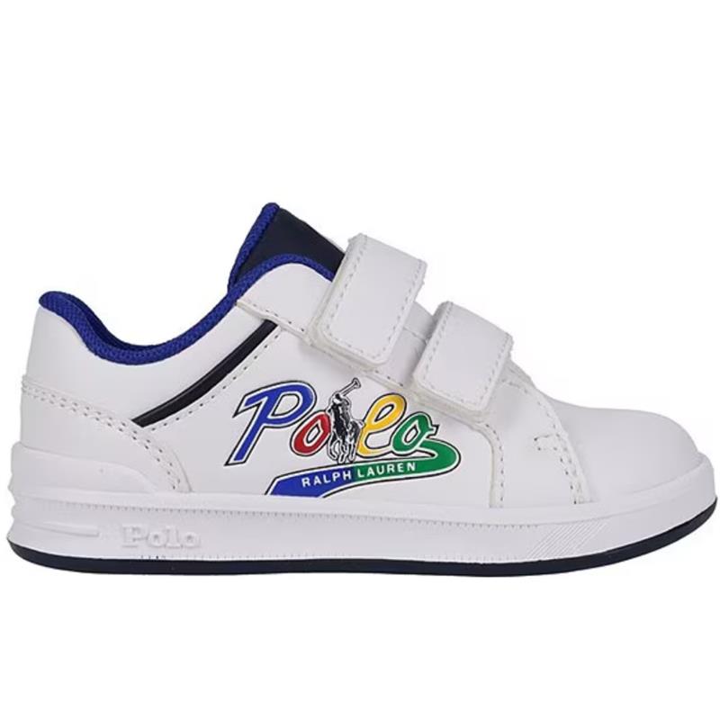 Ralph Lauren Baby - Toddler Boy Heritage Court IV Graphic EZ Sneakers Image 2