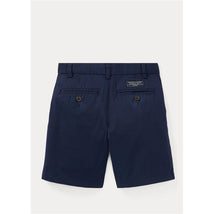 Ralph Lauren - Chino-Flat Front-Baby Shorts - Newport Navy Image 3