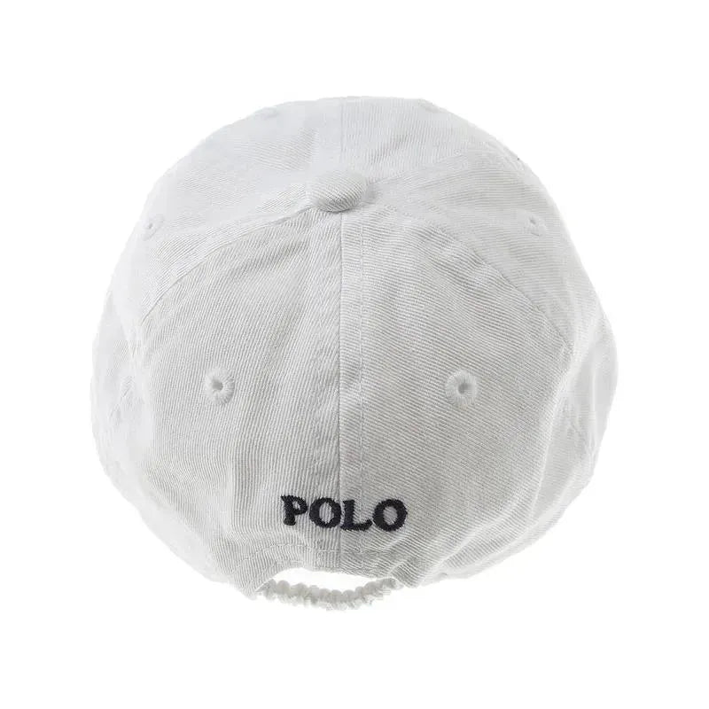 Ralph Lauren Classic White Polo Baby Hat