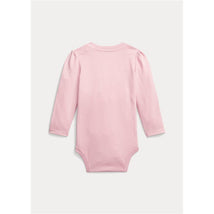 Ralph Lauren - Long Sleeve Cn Bodysuit, Delicate Pink Image 2