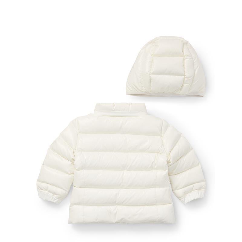 Mio Reversible Down Pillow Puffer Jacket - White