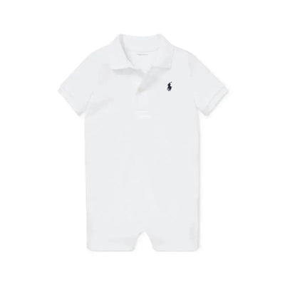 Ralph Lauren White Baby One Piece Outfit Image 1