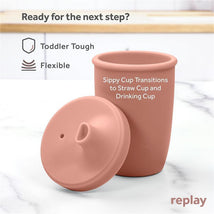 Re Play - 8Oz Sustainables Silicone Sippy Cup for Toddlers, Desert Image 2
