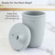 Re Play - 8Oz Sustainables Silicone Sippy Cup for Toddlers, Grey Image 2