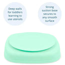 Re Play - Silicone Suction Divided Plate, Mint Image 3