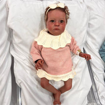 Reborn Baby Doll - African American Vinyl, Gael Image 2