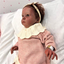 Reborn Baby Doll - African American Vinyl, Gael Image 3