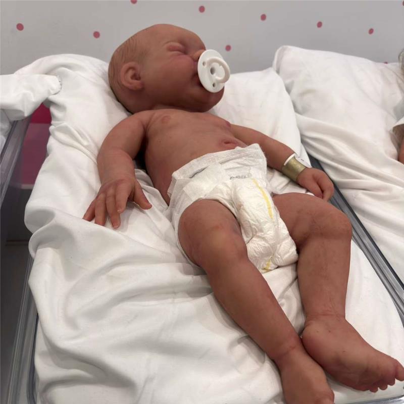 Reborn Baby Doll - Full Silicone Body Baby Image 8