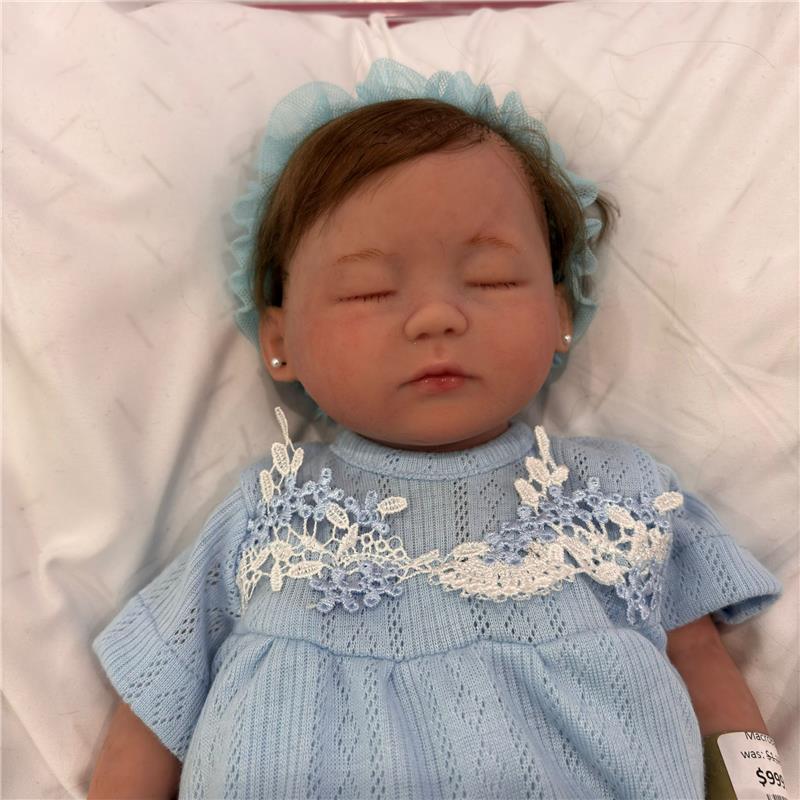 Reborn Baby Doll - Full Silicone Body, Pandora Girl Image 2
