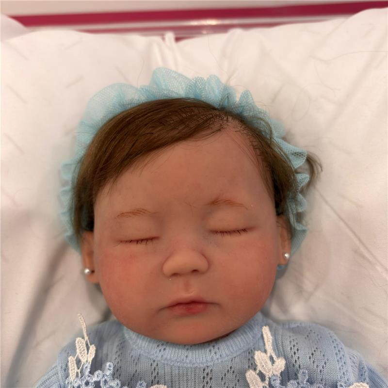Reborn Baby Doll - Full Silicone Body, Pandora Girl Image 4