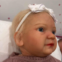 Reborn Baby Doll - White Vinyl, Alena Image 2