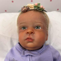 Reborn Baby Doll - White Vinyl, Ana Laura Image 2