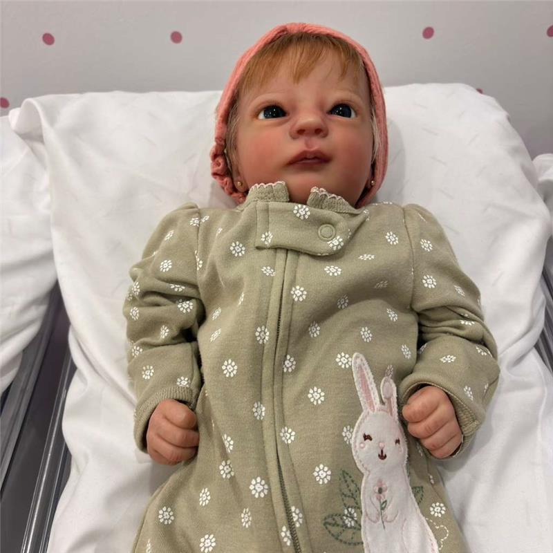 Reborn Baby Doll - White Vinyl, Anny Image 2