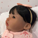 Reborn Baby Doll - White Vinyl, Cai Japanese Image 2