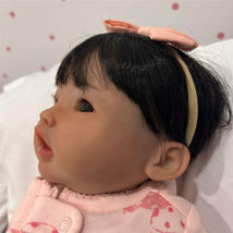 Reborn Baby Doll - White Vinyl, Cai Japanese Image 2
