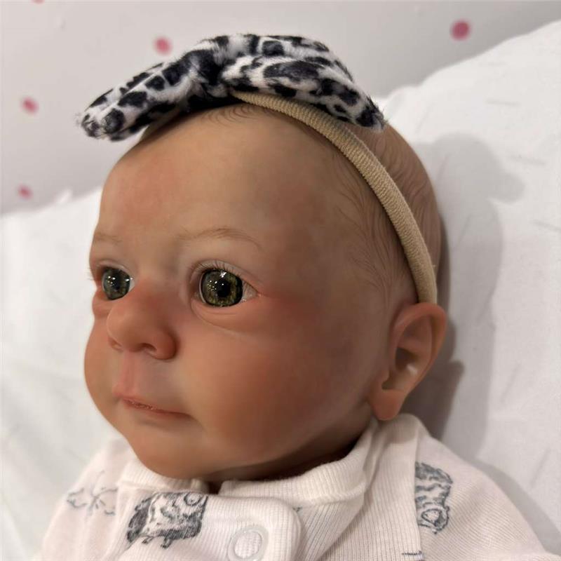 Reborn Baby Doll - White Vinyl, Felicia Image 2