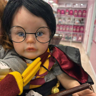 Reborn Baby Doll - White Vinyl, Harry Potter Doll Image 1