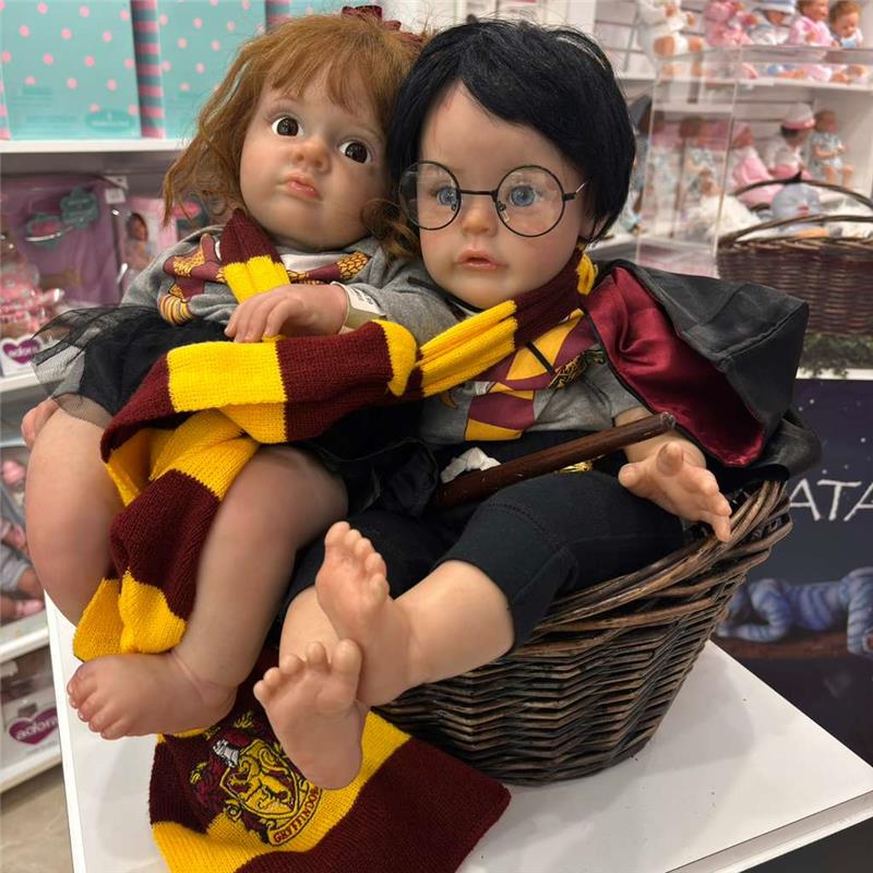 Reborn Baby Doll - White Vinyl, Harry Potter Doll Image 3