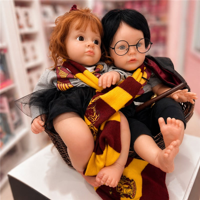 Reborn Baby Doll - White Vinyl, Hermione Harry Potter Image 2