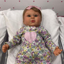 Reborn Baby Doll - White Vinyl & Honey Hair, Shyann Image 3