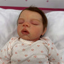 Reborn Baby Doll - White Vinyl, Joanna Sleeping Image 1