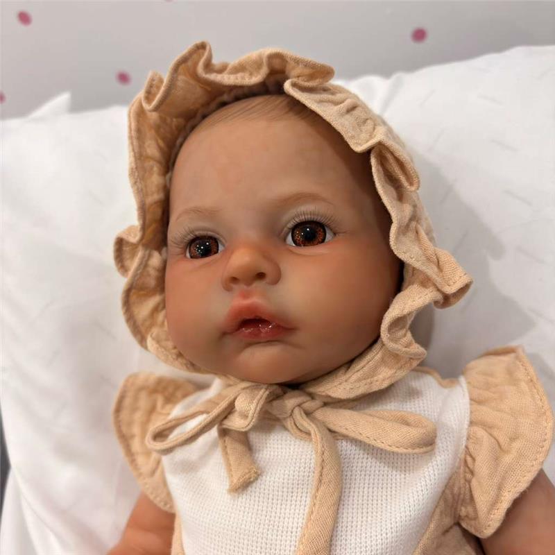 Reborn Baby Doll - White Vinyl Jocy Image 2