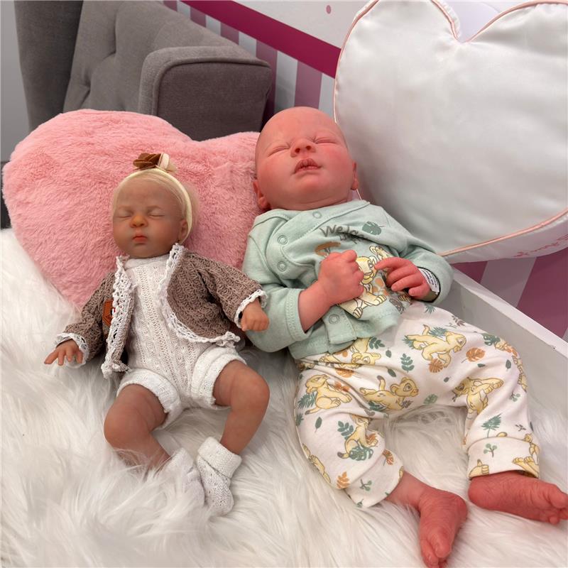 Reborn Baby Doll - White Vinyl, Katie Image 2