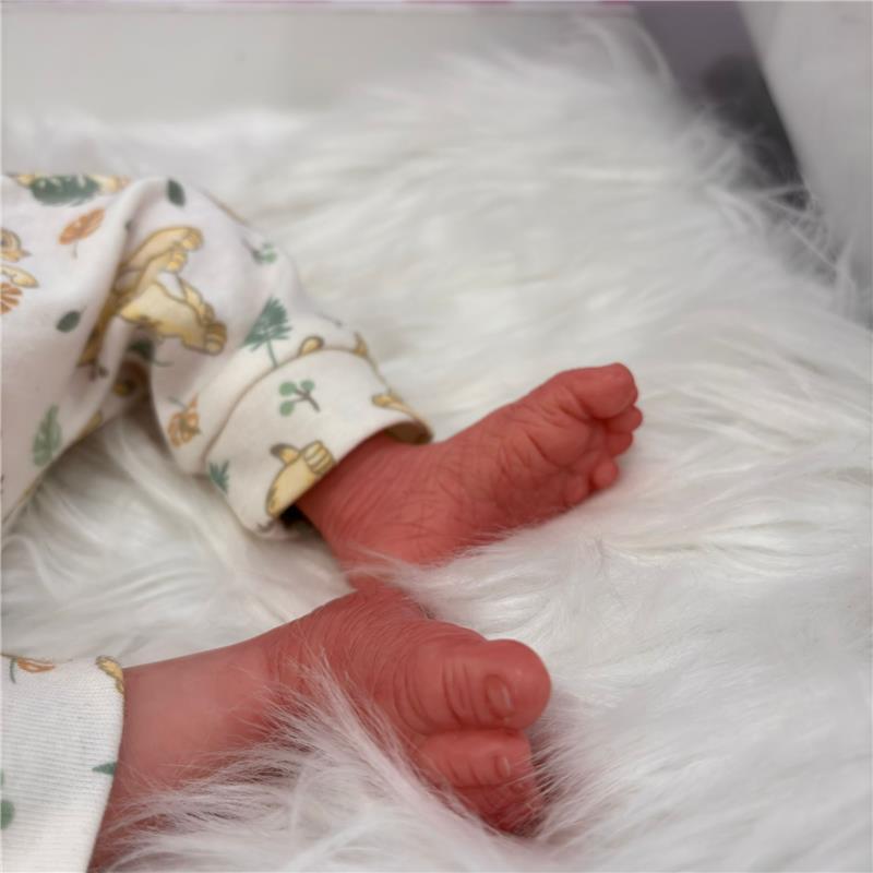 Reborn Baby Doll - White Vinyl, Katie Image 4