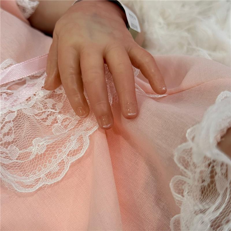 Reborn Baby Doll - White Vinyl, Laura Violet Image 2