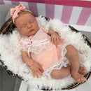 Reborn Baby Doll - White Vinyl, Laura Violet Image 3