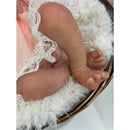 Reborn Baby Doll - White Vinyl, Laura Violet Image 4